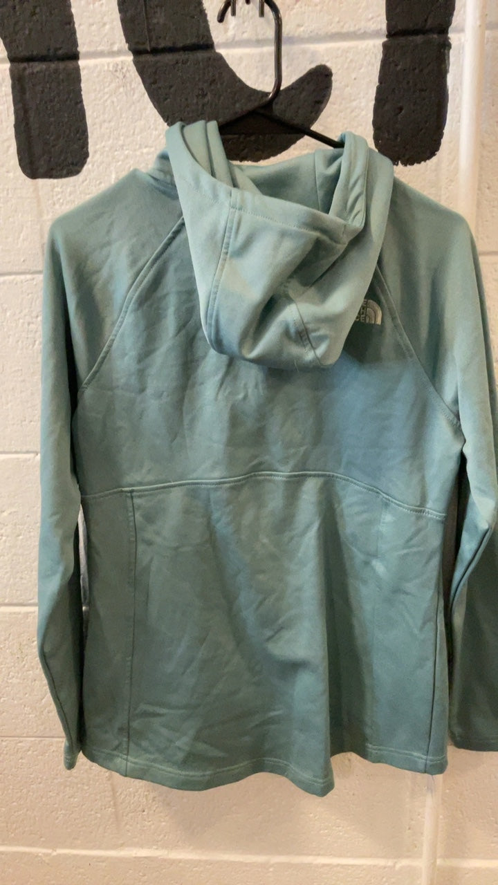 The North Face Jacket M Blue Green Zipper Hoodie