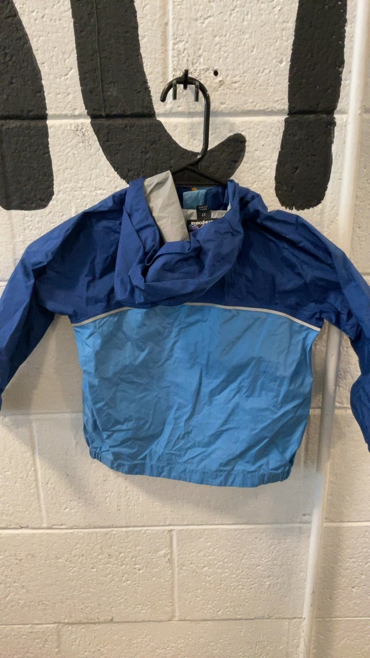 Patagonia Rain Jacket 2T Blue Torrentshell