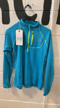 The North Face Jacket (Quarter Zip) L Blue Lightweight