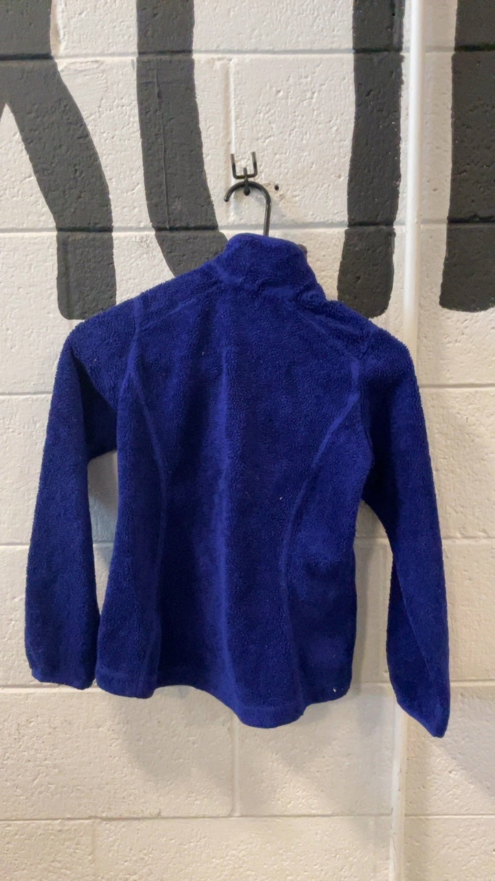The North Face Fleece Jacket (Full-Zip) (No Hood) Youth S Dark Purple