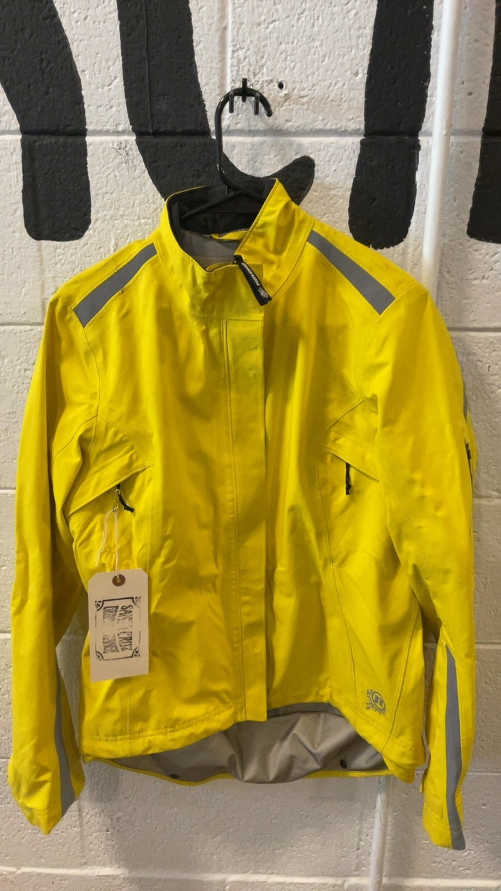 Novara Cycling Rain Jacket S Yellow