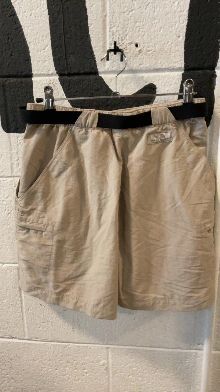 The North Face Shorts S Khaki With Belt