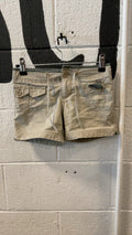 REI Shorts Youth S Grey Cargo with Tie