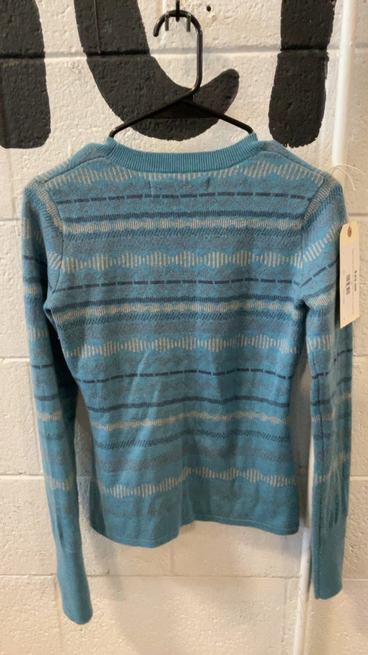 Obermeyer Reece Ski Sweater W's XS Blue/Grey