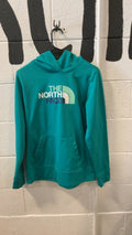 The North Face Hoodie M Green TNF Logo
