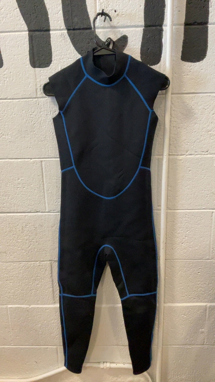 Realon Sports Wetsuit XL Black/Blue Sleeveless