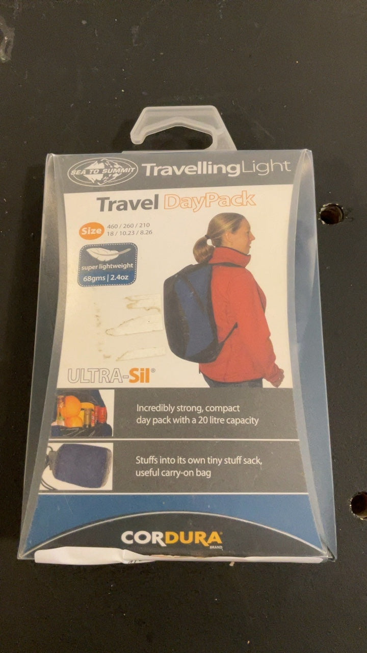 Sea to Summit Backpack Black Travel Light Day Pack