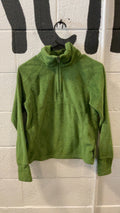 Obermeyer Fleece Jacket (Quarter-Zip) (No Hood) Youth L Green