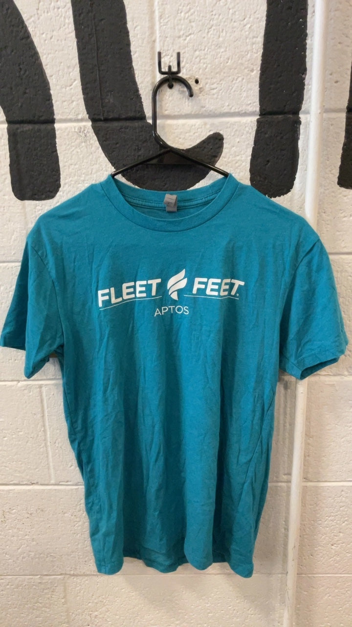 Next Level Shirt S Blue Fleet Feet