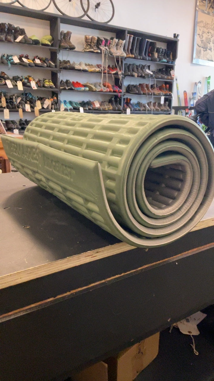 Therm-A-Rest RidgeRest Sleeping Pad (Foam) R Green/Grey