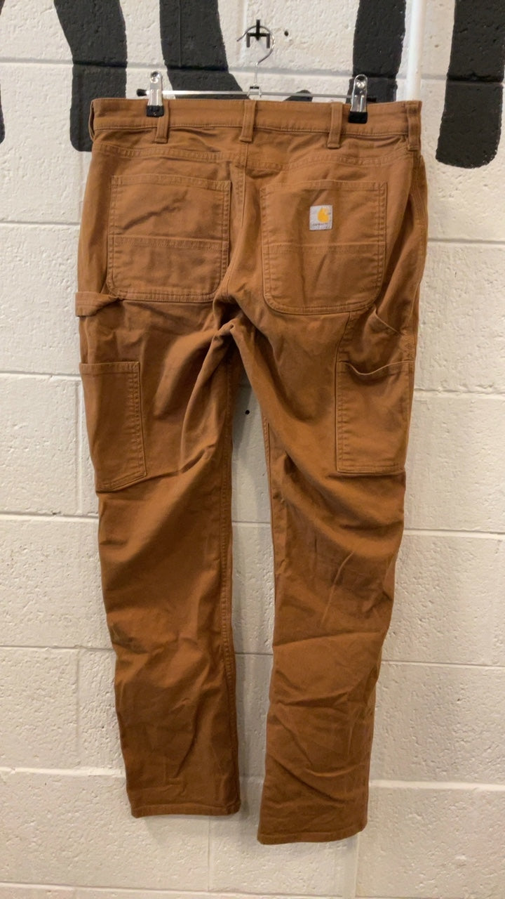 Carhartt Ruggedflex Relaxed Fit Pants 8 Brown