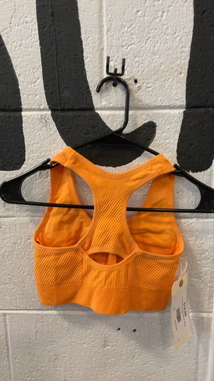 New Balance Sports Bra M Yellow