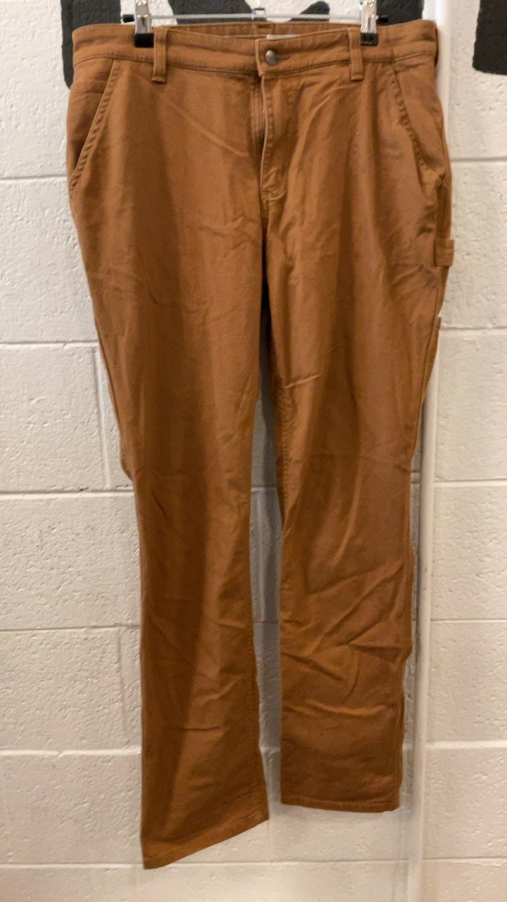 Carhartt Ruggedflex Relaxed Fit Pants 8 Brown