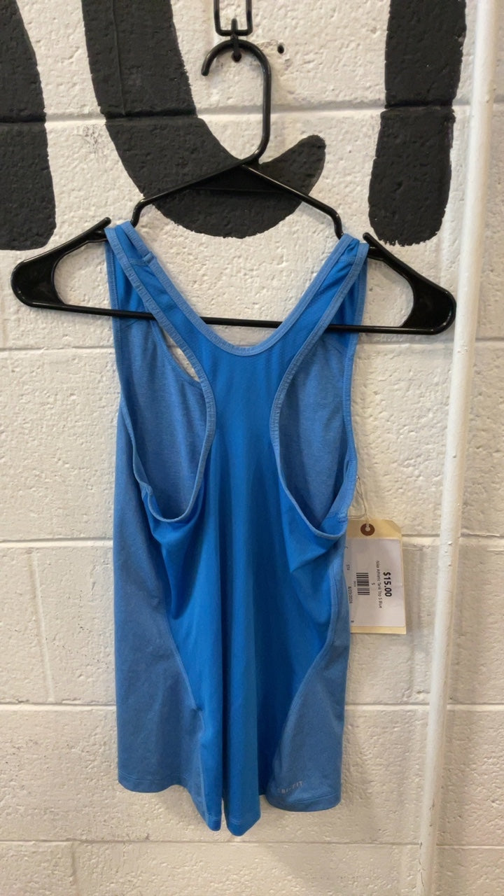 Nike Athletic Tank Top S Blue