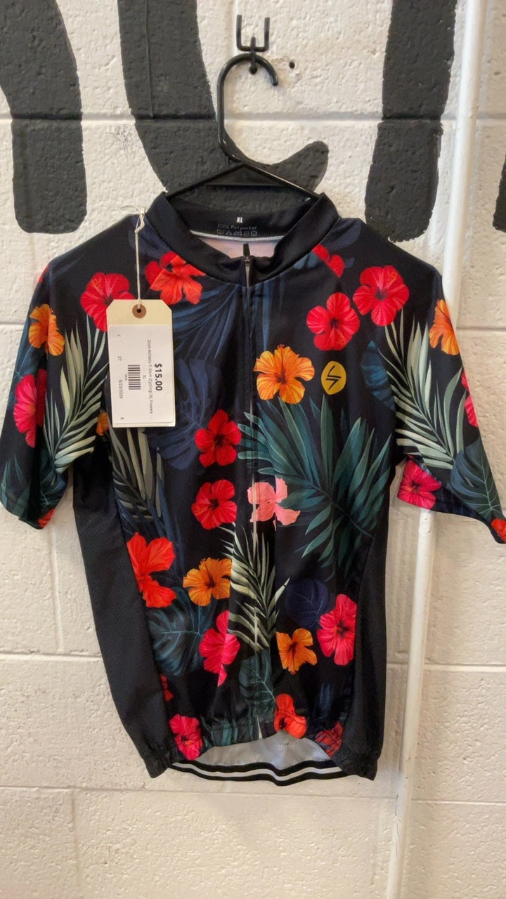 Zoot Athletic T-Shirt (Cycling) XL Flowers
