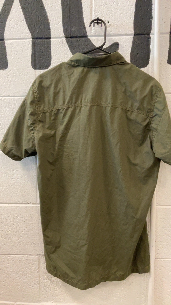 KUHL Eluxur Short Sleeve (Button Up) S Green