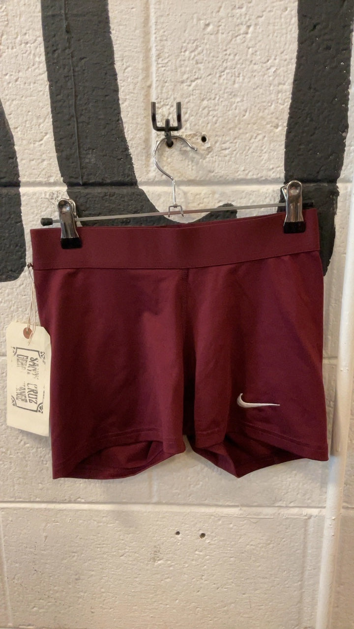 Nike Running Shorts XS Maroon