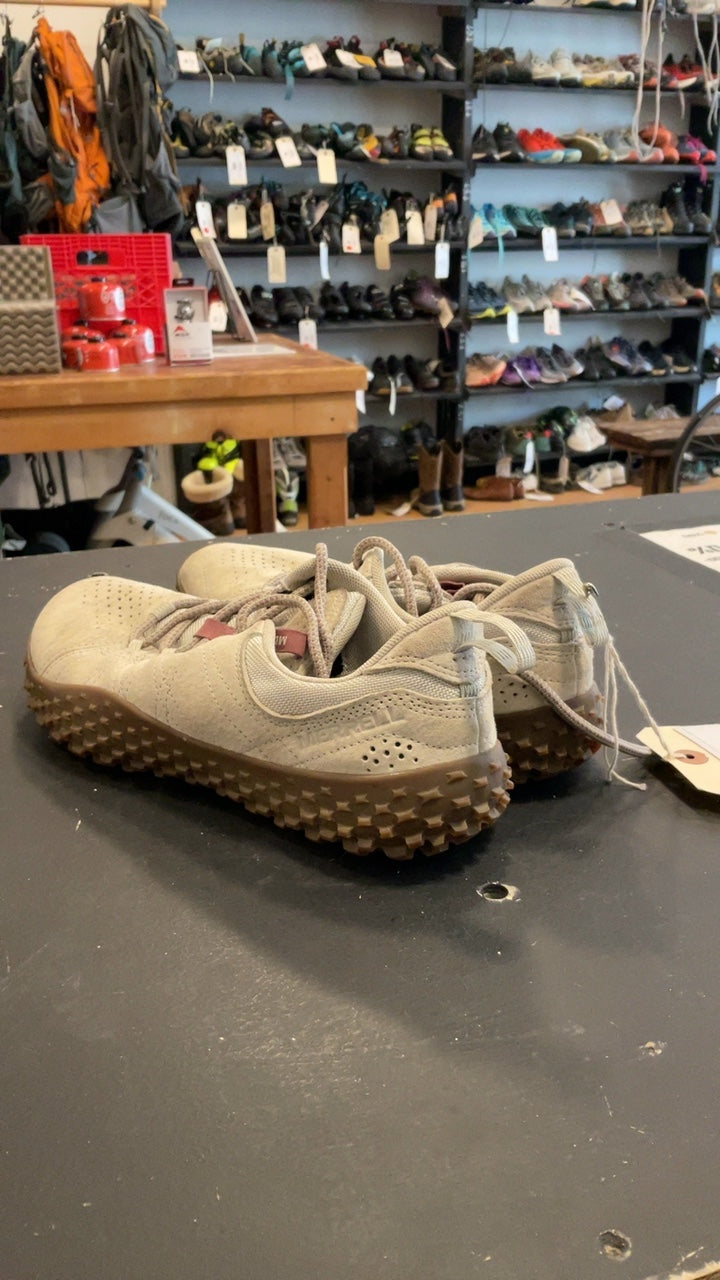 Merrell Wrapt Barefoot Walking Shoes W's 9.5 Beige/Brown