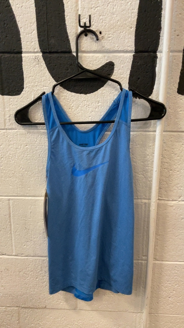 Nike Athletic Tank Top S Blue