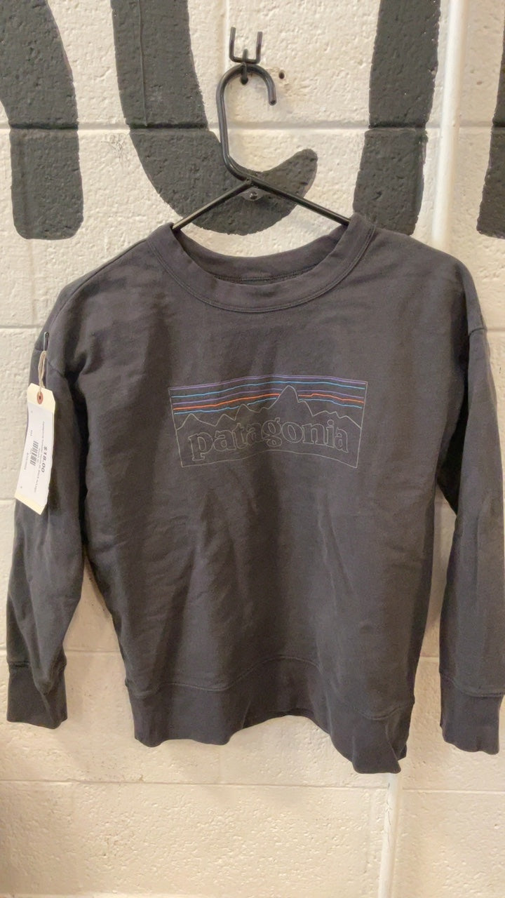 Patagonia Sweater Youth XL Black w/Logo