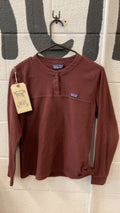 Patagonia Longsleeve S Red Micro-D Henley