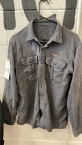 Patagonia Longsleeve (Button-Up) L Grey Farrier Work Shirt