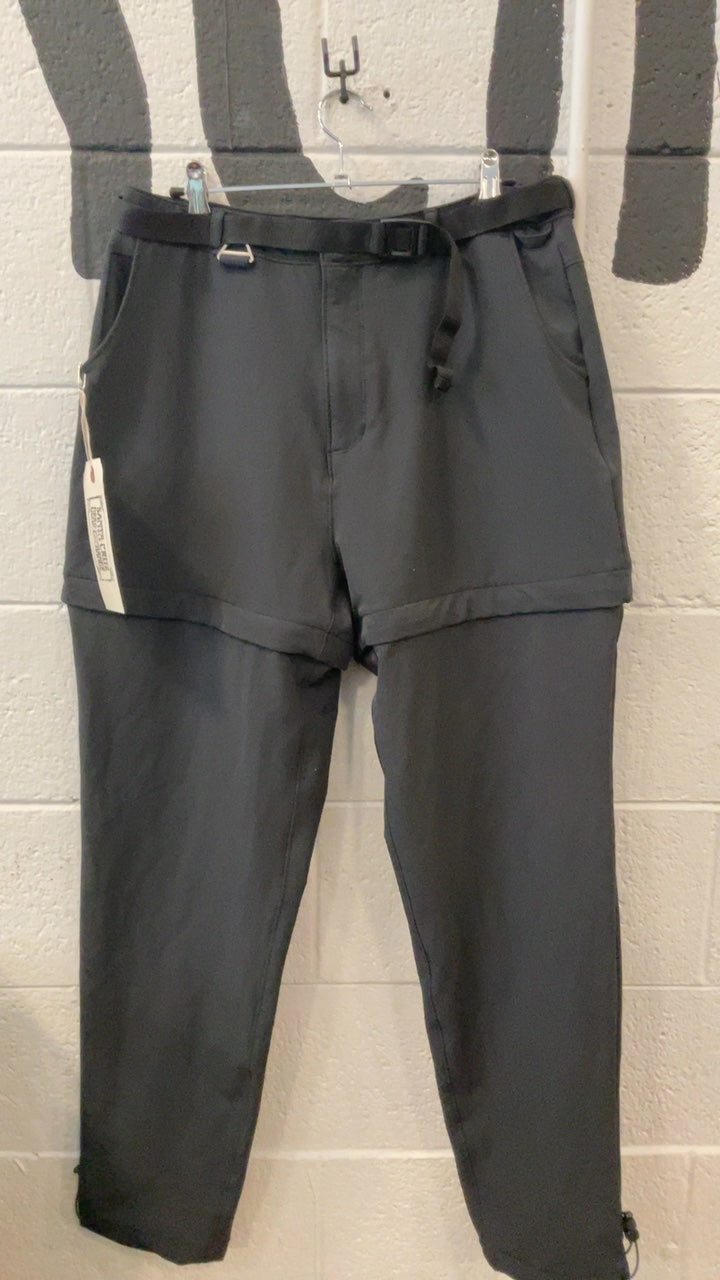 Stoic Pants (Hiking) L Black Zip off