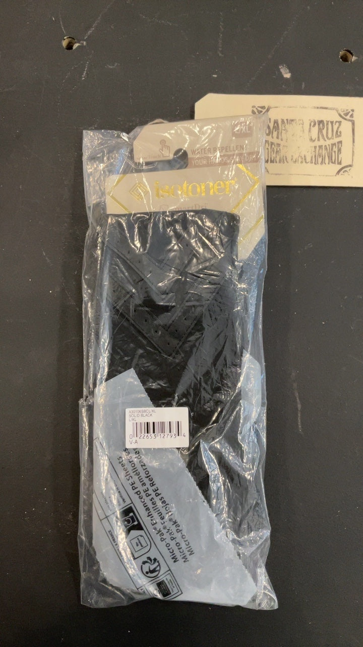 Isotoner Gloves L/XL Black
