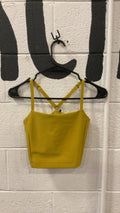 Prana Sports Bra XS Yellow