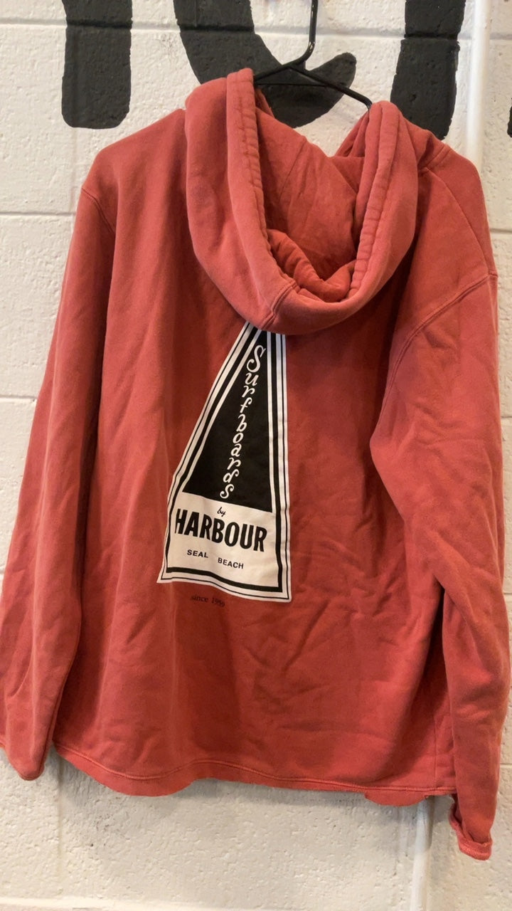 Harbor Islands Hoodie M Salmon