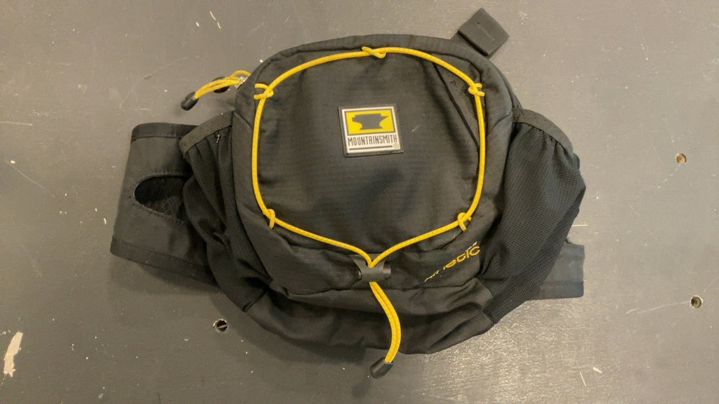 Mountain Smith Fanny Pack Black/Yellow TLS Kinetic