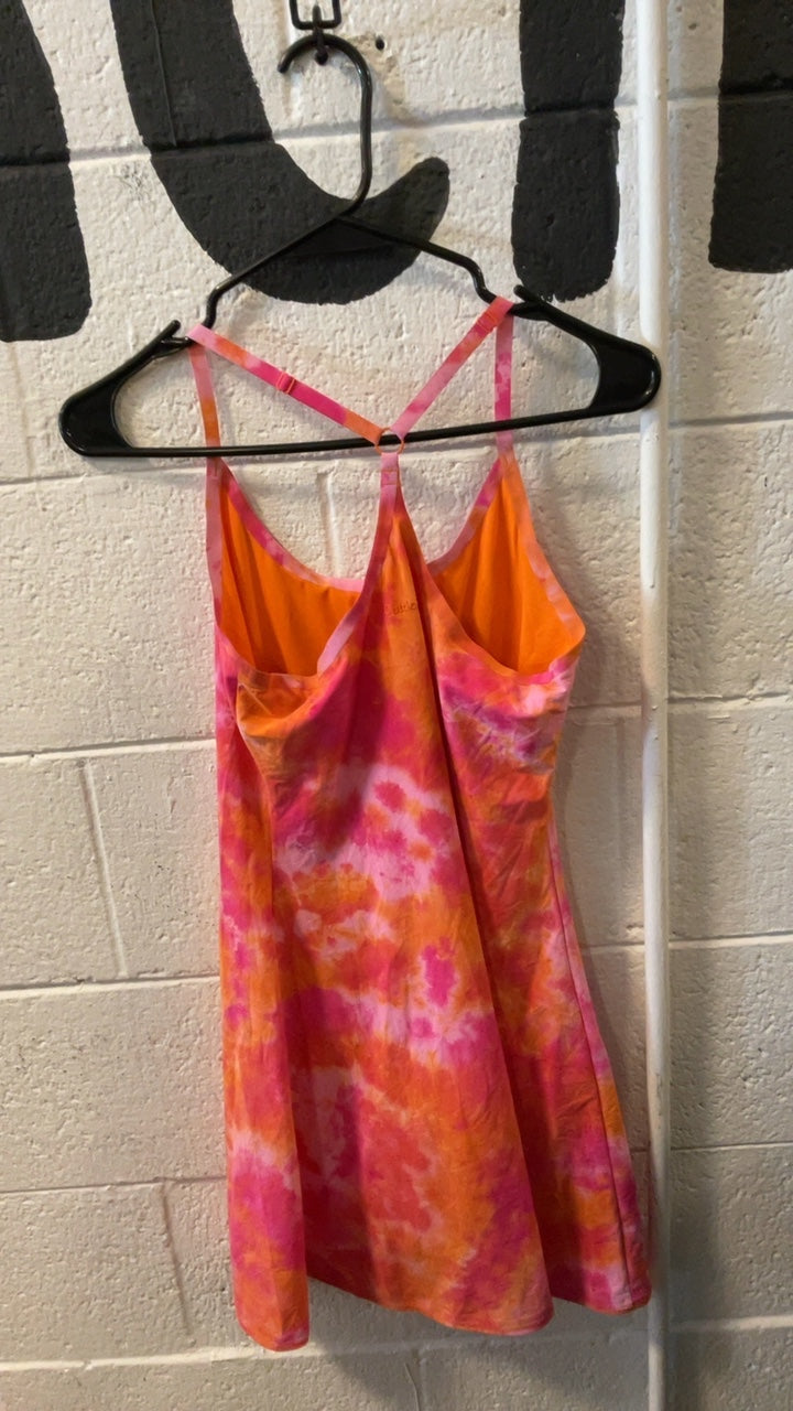 Outdoor Voices Exercise Dress (Athletic) XS Pink/Orange