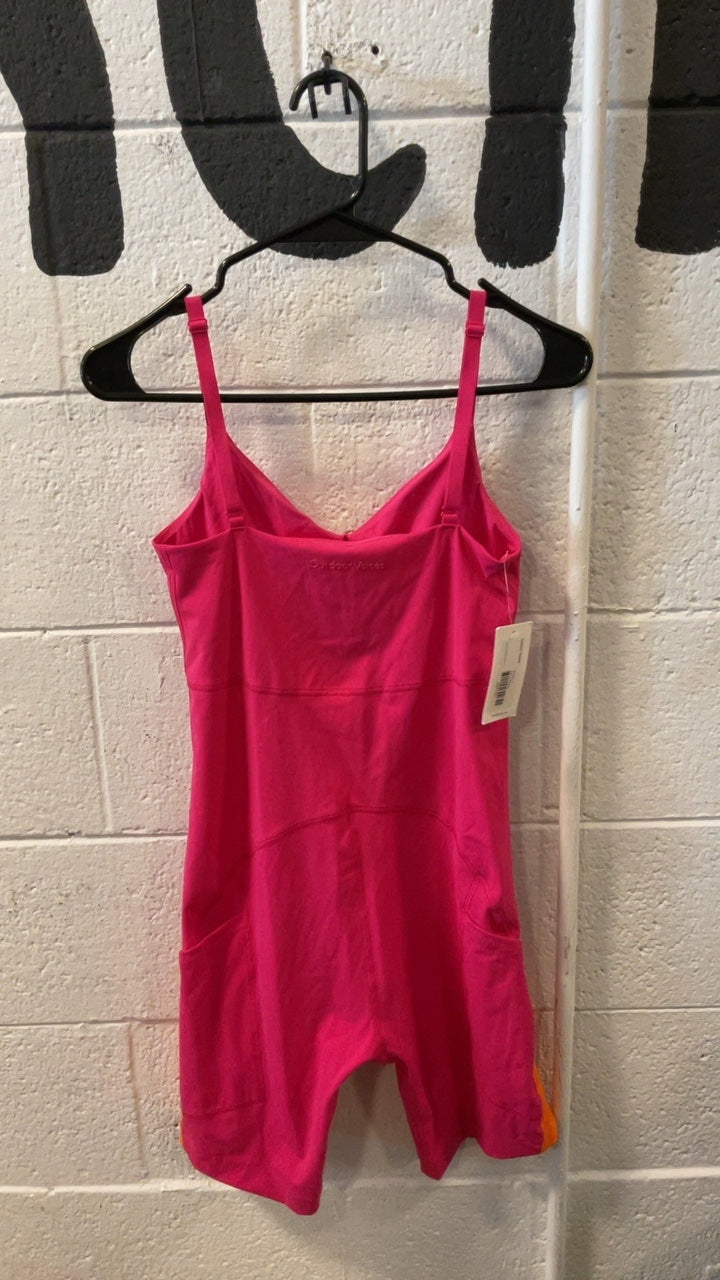 Outdoor Voices Winecup Body Suit S Pink
