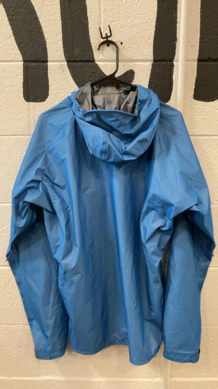 Montbell Rain Jacket M Blue/Orange Peak Shell