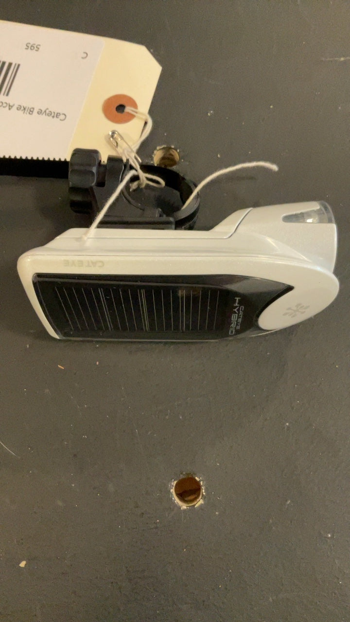 Cateye Bike Accessories (Light) White Solar/AA