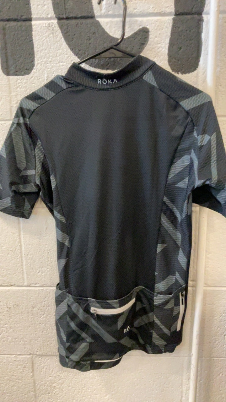 Roka Athletic T-Shirt (Cycling) ST Black/Neon Yellow