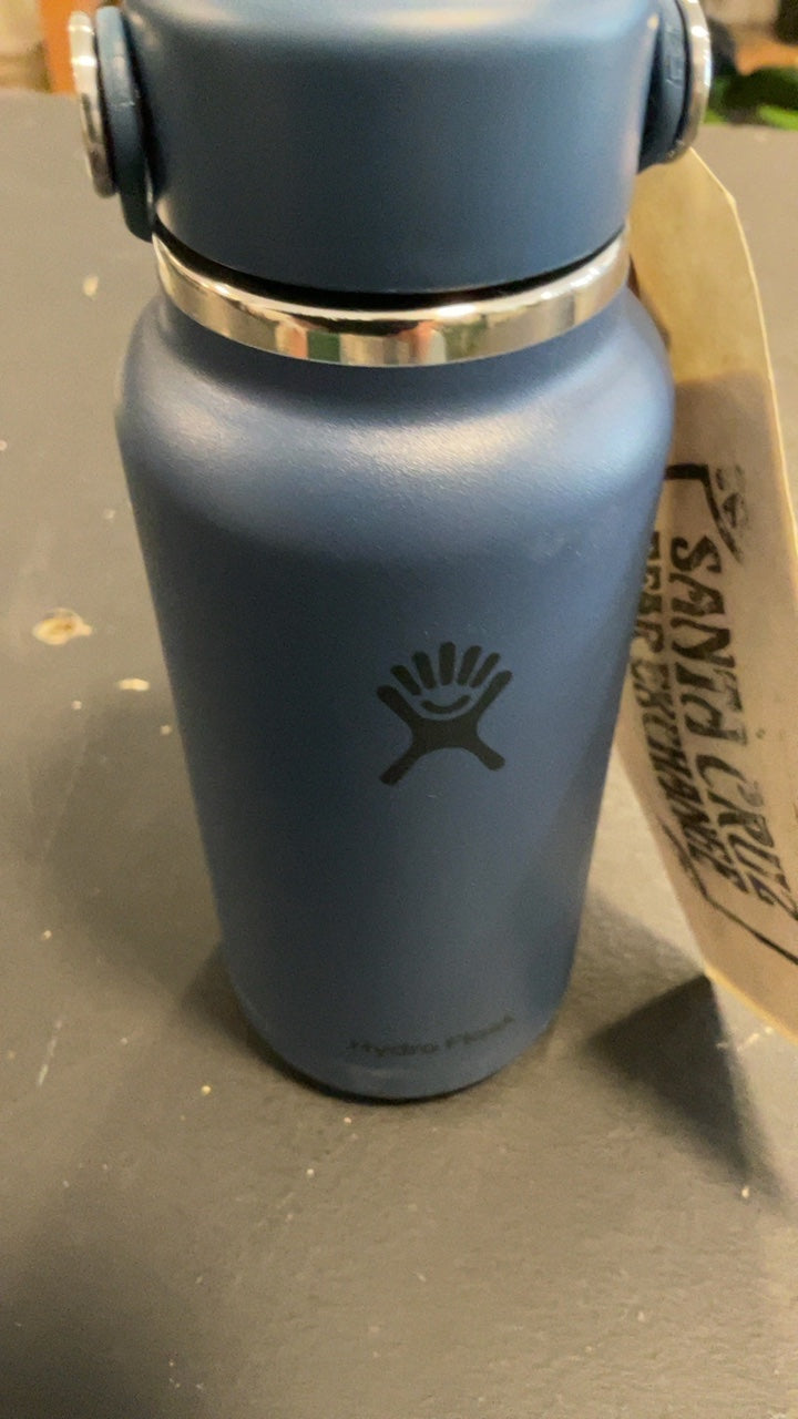 Hydro Flask Water Bottle 10oz Blue Micro Hydro