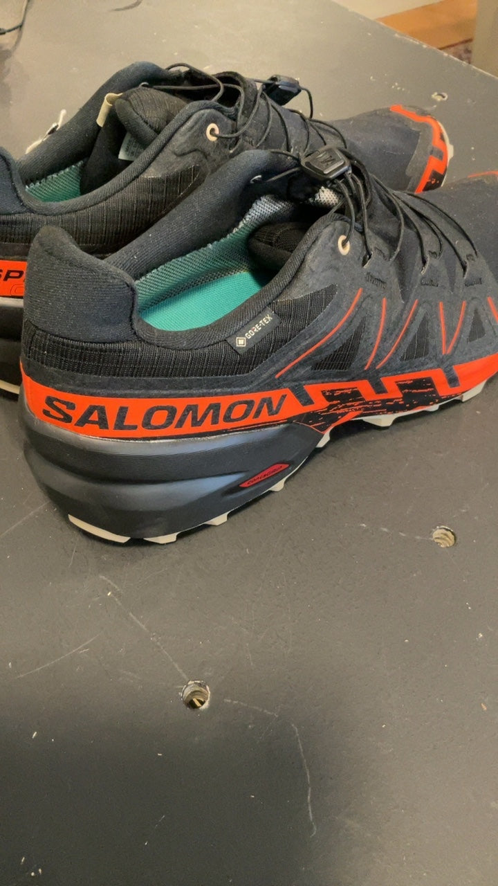 Salomon Shoes (Running) 11 Black/Orange Speedcross 6