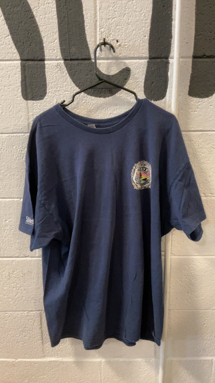 Slidertown The Cove T-Shirt XXL Blue