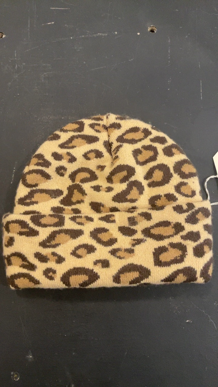 Hershel Hat (Beanie) Leopard Print