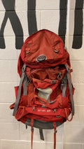 Osprey Backpack 65L Red Ariel 65