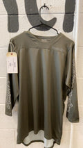 Troy Lee Designs Athletic T-Shirt M Green 3/4 Sleeve