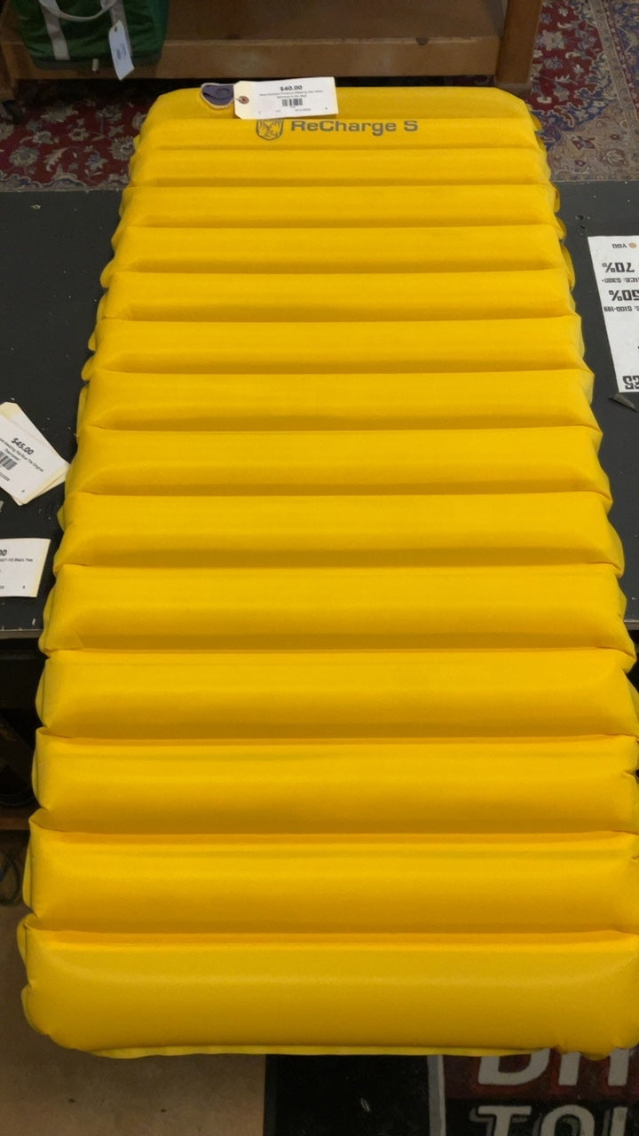 Paria Outdoor Products Sleeping Pad Yellow Recharge S (No Bag)