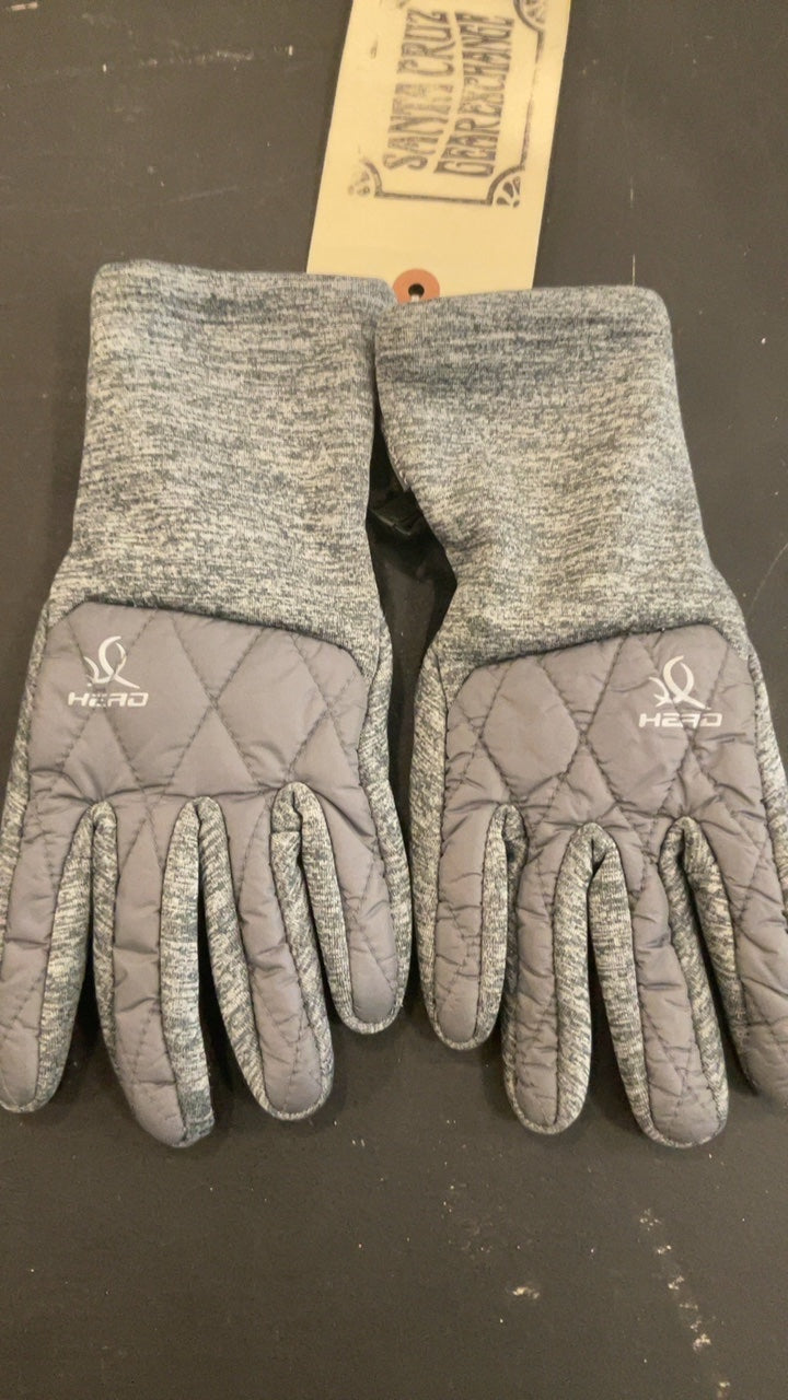 Head Gloves S Grey Sensatec