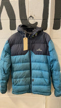 Kathmandu Down Jacket (Full Zip) (Hood) L Blue/Navy