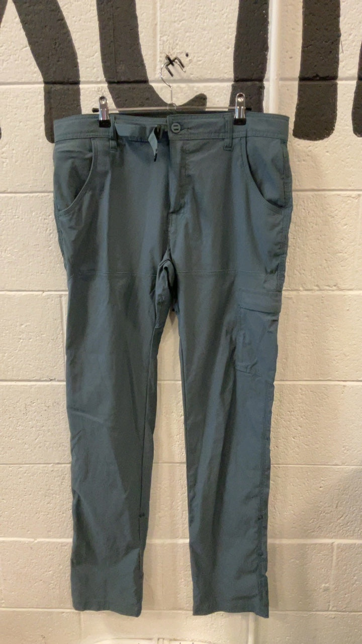 Prana Stretch Zion Slim Pants 34x34 Blue