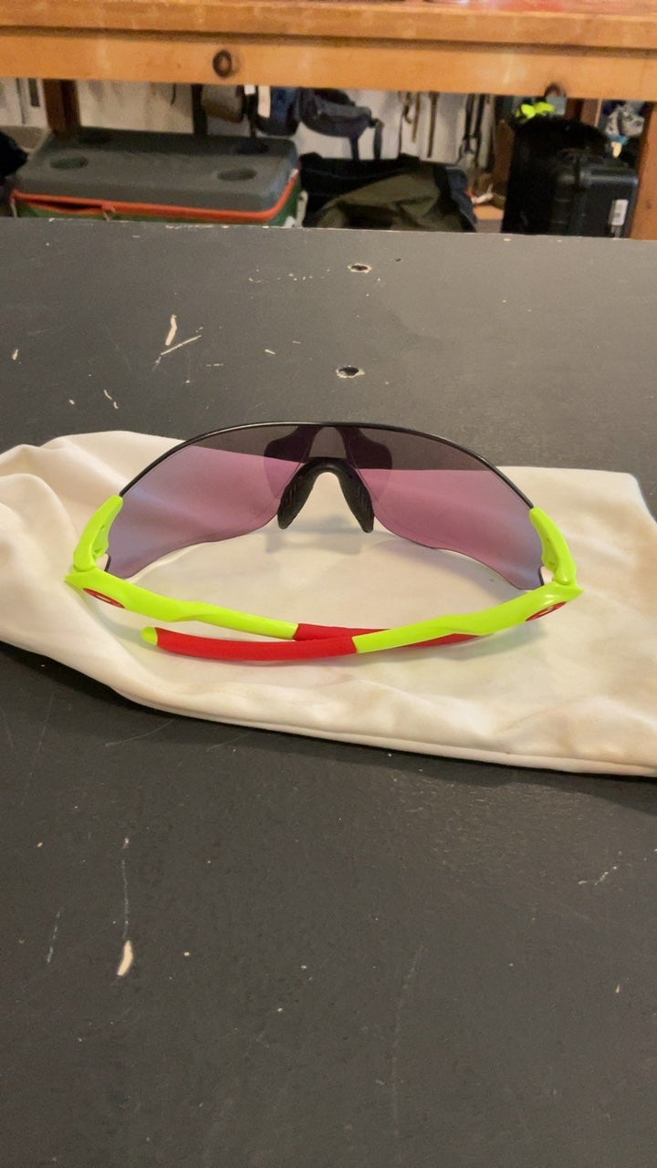Oakley EVZero Path Sunglasses Hi-Vis/Red