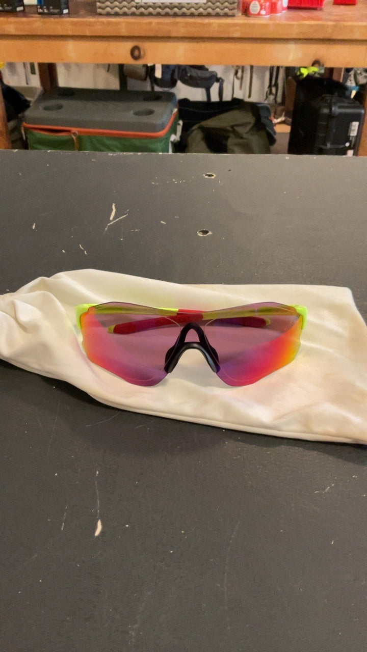 Oakley EVZero Path Sunglasses Hi-Vis/Red