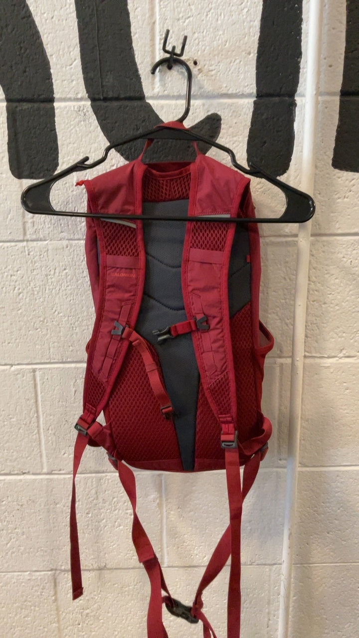 Salomon Broken Arrow Skyrace Palisades Tahoe Trail Blazer Backpack 10L Red