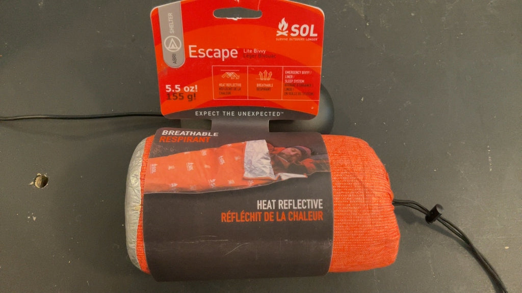 SOL Bivy Orange Escape Lite